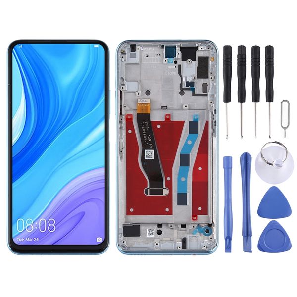 lcd screen and digitizer full assembly with frame for huawei p smart pro 2019